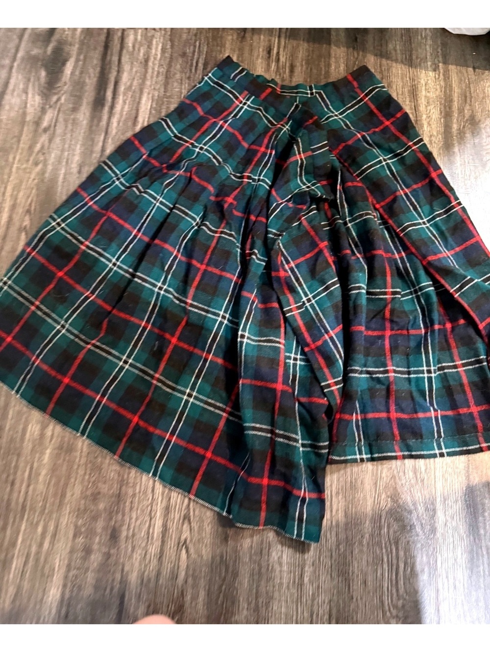 Unisex authentic wool Scottish kilt/skirt size 12